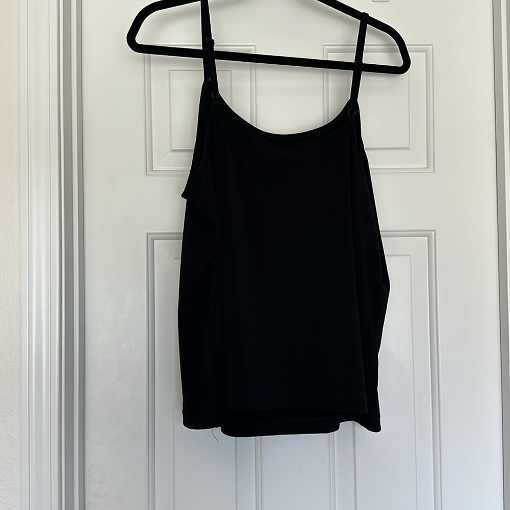 Avenue Upscale Basic Black Polyester Cami Size 18… - image 3